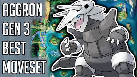 best moveset for aggron.
